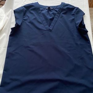 V-neck blouse